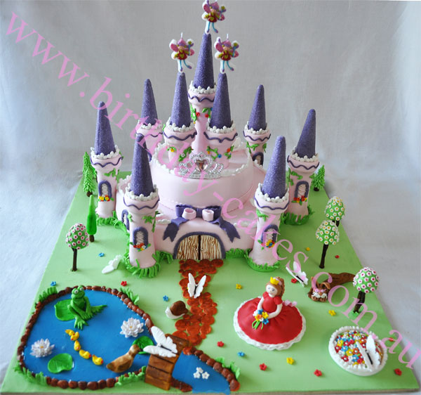 castle cake for girls